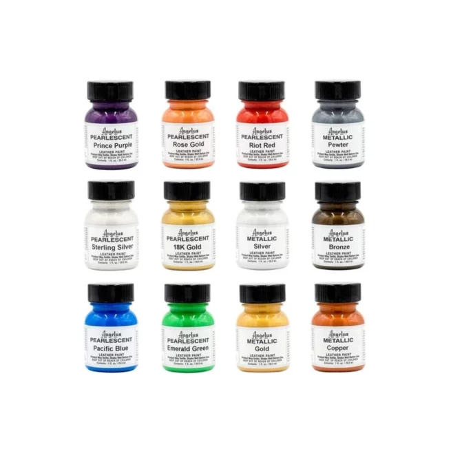 Kit metallic et pearlescent 12 couleurs