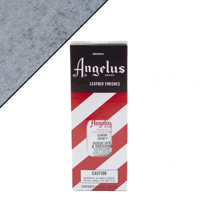 Suede Dye Angelus Dark Grey